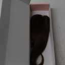 SEIKEA Hair Toppers for Women Real Human Hair, 10" Fluffy Natural Realistic 7x11CM Base Clip in Bangs with Wispy Bangs Hand-Tied Invisible Hairpieces for Thinning Hair Medium Brown