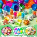 DMIGHT 36 PCS Prefilled Easter Party Favors Including Keychains, Stampers, Easter Party Decorations