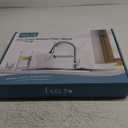 FEELSO Kitchen Faucets, Upgraded Filter Water Kitchen Faucet with Pull Down Sprayer, Brushed Nickel Stainless Steel High Arc 1 Or 3 Hole Kitchen Sink Faucet for Remove Lead, Chlorine, Bad Taste & Odor