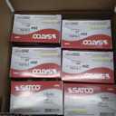 Satco S3950 A19 Incandescent Bulb, 25W, 130V, Frosted Finish, 180 Lumens, Medium E26 Base, Dimmable, 2700K Warm White, 2,500 Hour Lifespan (12 Bulbs)