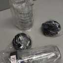 Ninja Blender Cups Replacement and Blade 6pcs, 24oz Ninja Cups for Blender and 7Fins Blade Replacement, Ninja Blender Replacement Parts for Auto iQ BL642-30 BL450-30 BL482-30 BL687CO-30 ect.