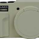 ZS99 TZ99 Camera Case, BMAOLLONGB Fullbody Thin Lightweight Silicone Camera Skin Body Rubber Cover Case for Panasonic Lumix ZS99 TZ99 (White)