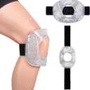 Ice Pack for Knee Injuries,Reusable Hot Cold Therapy Knee Wrap for Joint Pain Arthritis Meniscus Tear, Sprains & Swelling