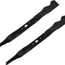 21" Deck Replacement Lawn Mower Mulching Blades for 942-0741A 742-0741 742-0741A 942-0741 - Compatible with Troy Bilt TB110 TB130 TB210 TB230 Craftsman 247 Series Push Mower - 2 Pack