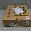 Z&L HOUSE 3Tier Shoe Rack for Closet, Stackable Bamboo Shoe Rack for entryway, Hallway, Bathroom, Multifunctional Utility Free Standing Shoe Shelf Black