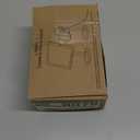 LISEN Cell Phone Stand Phone Holder for Desk Office Decor, Office Desk Accessories Gifts Women PC Gaming Essentials iPhone Stand Gadgets Men Fit OtterBox Case Switch iPad Air Tablet 4-10 in (BLACK)