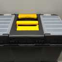 Rolling Tool Box with Wheels, Foldable Comfort Handle, and Removable Top Toolbox Organizers and Storage by Stalwart