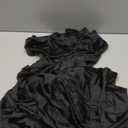 Memoriesea Women's Sexy One Shoulder High Split Cocktail Wedding Party Maxi Dress (Large, Black)