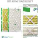 TRIGHTFILTERS 20x20x1 Air Filter MERV 11 HVAC Furnace Filter Pleated 2 Pack