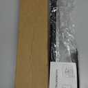 Paper Towel Holder, Self Adhesive or Drilling Paper Towel Holder Under Cabinet, Stainless Steel Black Paper Towel Holders Wall Mount for Kitchen, Bathroom, Sink, Pantry, Fridge