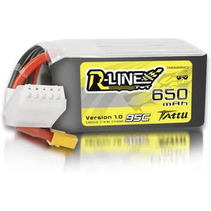 TATTU 4S LiPo Battery 650mAh 14.8V 95C 4S Lipo Battery with XT30 Plug for Multi Rotor FPV from Size 90 to 180 Torrent 110 Lizard 95