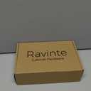 Ravinte 30 Pack Black Square Bar Cabinet Knobs 2 Inch Square Cabinet Pulls Matte Black Single Hole Kitchen Cabinet Handles