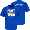 I Wanna Party Like It's 1986 T-Shirt for New York Baseball Fans XL