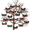 30 Pcs Halloween Ornaments for Tree Wooden Spooky Eyes Ornament with Ropes Hanging Decorations for Outdoor Indoor Bush, Yard, Window, Graveyard Scenes and Party Supplies