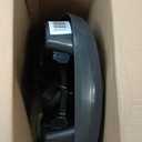 Snow Sled for Kids, Adults - Toboggan Sled, Easy Turning Steering Wheel, Anti-Slip Seat, Pull Up Brake, Durable Plastic Sled, Lightweight, Snow Sleds, Age 3+ 260 lbs (Mystic Green)