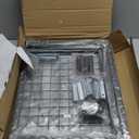 Heavy Duty Pool Towel Rack for Outdoor | 3 Tier Free Standing Towel Rack with 2 Storage Shelves | Anti-Rust Stand Rack for Outdoor,Pool &Bathroom | Black, 41"x16"x12"