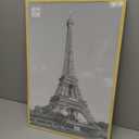 upsimples 16x24 Picture Frame Natural 3 Pack, Scratch-Proof Poster Frames 16 x 24 for Photo Gallery - Slide-In Strips, Horizontal or Vertical Wall Mounting