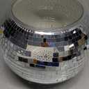 Hoolerry 11L Large Disco Ball Ice Bucket for New Years Eve Disco Party Champagne Bucket Mirror Ball Beer Bowl Retro New Year 70s 80s 90s Theme Party Accessories for Wine Beer Cooler Bachelorette Gift