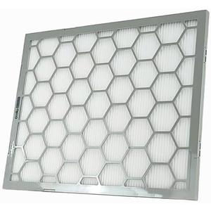 Air Filter - OlitAir Furnace/HVAC/Air Condition, 25 x 20 x 1, MERV Rating 13-5-Pack with Reusable ABS Plastic Frame - Pleated, PET/PP