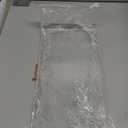 Acrylic 2-in-1 Monitor Riser and Keyboard Cover with Pet Deterrent, Computer Shelf for Office Desk, Anti-fatigue Monitor Stand for Home and Workstation Use