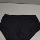 Fruit of the Loom Women's Eversoft Cotton Underwear Multipacks, Tag Free & Breathable (9, Brief - Black)