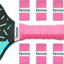 Pickleball Paddle Grip Tape, 6 Pack Precut Tacky Pickleball Grips, Absorbent and Enhanced Pickleball Paddle Overgrip