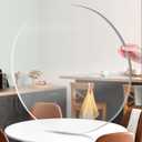 Art3d Round Clear Plexiglass Sheets, 24 Inch Diameter, 2-Pack, 1/8" Thick