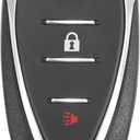 X AUTOHAUX 3 Button Car Keyless Entry Remote Control Replacement Key Fob Proximity Smart Fob HYQ4EA for Chevy Traverse 2018-2020 433MHz 46 Chip