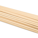 Dowel Rods Wood Sticks Wooden Dowel Rods - 5/16 x 18 Inch Unfinished Hardwood Sticks - for Crafts and DIYers - 25 Pieces by Woodpeckers