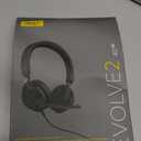 Jabra Evolve2 40 SE Wired Stereo Noise-Cancelling Headset - Features 3-Mic Call Technology and USB-C Cable - Works with All Leading Unified Communications Platforms Such as Zoom & Google Meet - Black