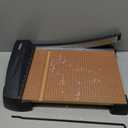 X-ACTO Heavy Duty Wood Guillotine Paper Trimmer, 15" Cutting Surface - Durable, Precise, Designed for School and Work Settings