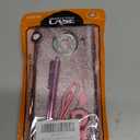 KuDiNi for Nokia x100 Case for Women, Luxury Stylish Glitter Crystal Slim TPU Bling Cute Protective Cover with Stylus Kickstand+Strap (Glitter Rose)