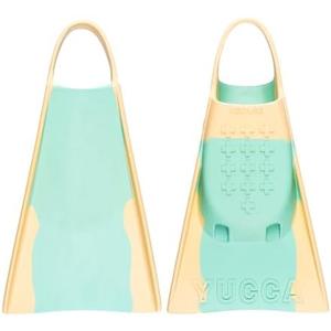 Yucca Fins Short Blade Swimfins for Bodysurfing & Bodyboarding - Premium Malaysian Rubber L