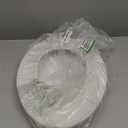 Toilet Seat Elongated,Toilet Seat with QuickRelease And QuickAttach, Plastic Toilet Seat with Soft Close,Easy Install and Clean  White