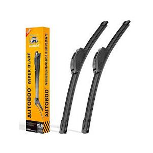 AUTOBOO 26" and 16" Windshield Wipers Blades (Pack Of 2),OEM Quality Premium All-Seasons Wiper Blades,Stable and Quiet Armor Wiper Blades
