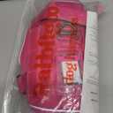 Bruvoalon Heavy-Duty Tactical Dog Harness for Large Dogs, No Pull Adjustable Reflective K9 Vest with Molle System, 12 Colors & 4 Sizes, Military-Grade Control for Training, Outdoor & 10+ Breeds (L: Neck: 19-25'', Chest: 27-35'', Pink)