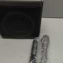 Karaoke Machine with 2 Wireless Rechargeable Microphones: Portable Bluetooth Speaker for Adults & Kids - PA System with Lights Supports TWS/TF Card/USB/AUX for Home Party