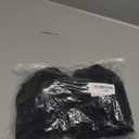 Women's Seamless Wire-Free Bra with Removable Pads (Large, 5 Pack Black Black Black Black Black), L