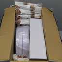 WELLIFE 350 PCS Rose Gold Disposable Dinnerware Set for 50 Guests, Disposable Rose Gold Lace Plates, Include:50 Dinner Plate, 50 Dessert Plates, 50 Pre Rolled Napkins with Silverware and 50 Cups