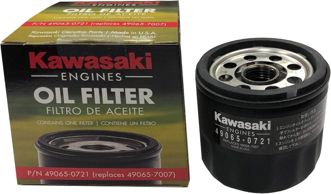 Kawasaki 49065-0721 Oil Filter Replaces 49065-7007
