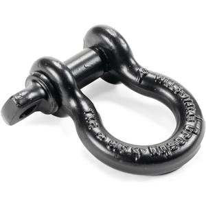 Factor 55 Steel 5/8" Crosby Shackle for ATV/UTV Powersports - Black