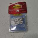 Command Oval Hooks, Indoor Use, 6 hooks, 10 strips, Decorate Damage-Free (17092CLR-6ES)