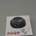 Ultrasonic Pest Repellent Plug in Indoor Mouse Traps for Home, Mouse Repellent Ultrasonic Device Rodent Repeller Ultrasonic Plug in Pest Control for Rat Mice Spider Squirrel Roach for Attic (1, Black)