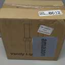 Wall Sconces Set of Two, Hardwired Brushed Nickel Bathroom Sconces Wall Lighting with Clear Glass, Modern Sconces Wall Decor Set of 2 Bathroom Light Fixtures for Mirror Hallway (Bulbs Not Included)