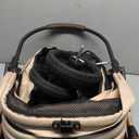Dog Stroller, Cat Strollers, 5-in-1 Pet Stroller with Detachable Waterproof Carrier for Small/Medium Dogs Cats up to 55lbs, All-in-One Fold Without Detaching Carrier for Dogs Cats 10 lbs to 55 lbs (KHAKI)
