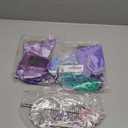 Meland Mermaid Dress - Little Mermaid Costume with Bag for Girls 3-10, Princess Dress Up for Birthday Gift, Halloween Costume (3-4 Years)