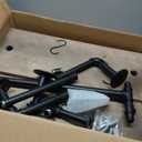 Industrial Pipe Shelf Bathroom Shelves Wall Mounted,19.6in Rustic Wood Shelf with Towel Bar,2 Tier Farmhouse Towel Rack Over Toilet,Pipe Shelving Floating Shelves Towel Holder,Retro Grey