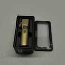 FX+ Professional Barber Cord/Cordless Hair Clippers for Men, All Metal, Lithium Battery with 3-Hour Runtime (Gold)