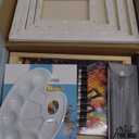 koseibal Acrylic Art Set with 18 Acrylic Paints, 8 Brushes, 4 Stretched Canvas, 1Wooden Easel, Etc, Premium Painting Supplies Kit for Students, Artists Kids, Adults, and Beginner