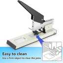 IMLIKE Heavy Duty Stapler with 2000 Staples200 Sheets High Capacity Manual Desk Stapler,No Jam,Non-Slip,Include High Strength 23/13 & 23/23 Staples